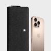 Bao da kiêm ví cho điện thoại Montblanc Phone Pouch 130749