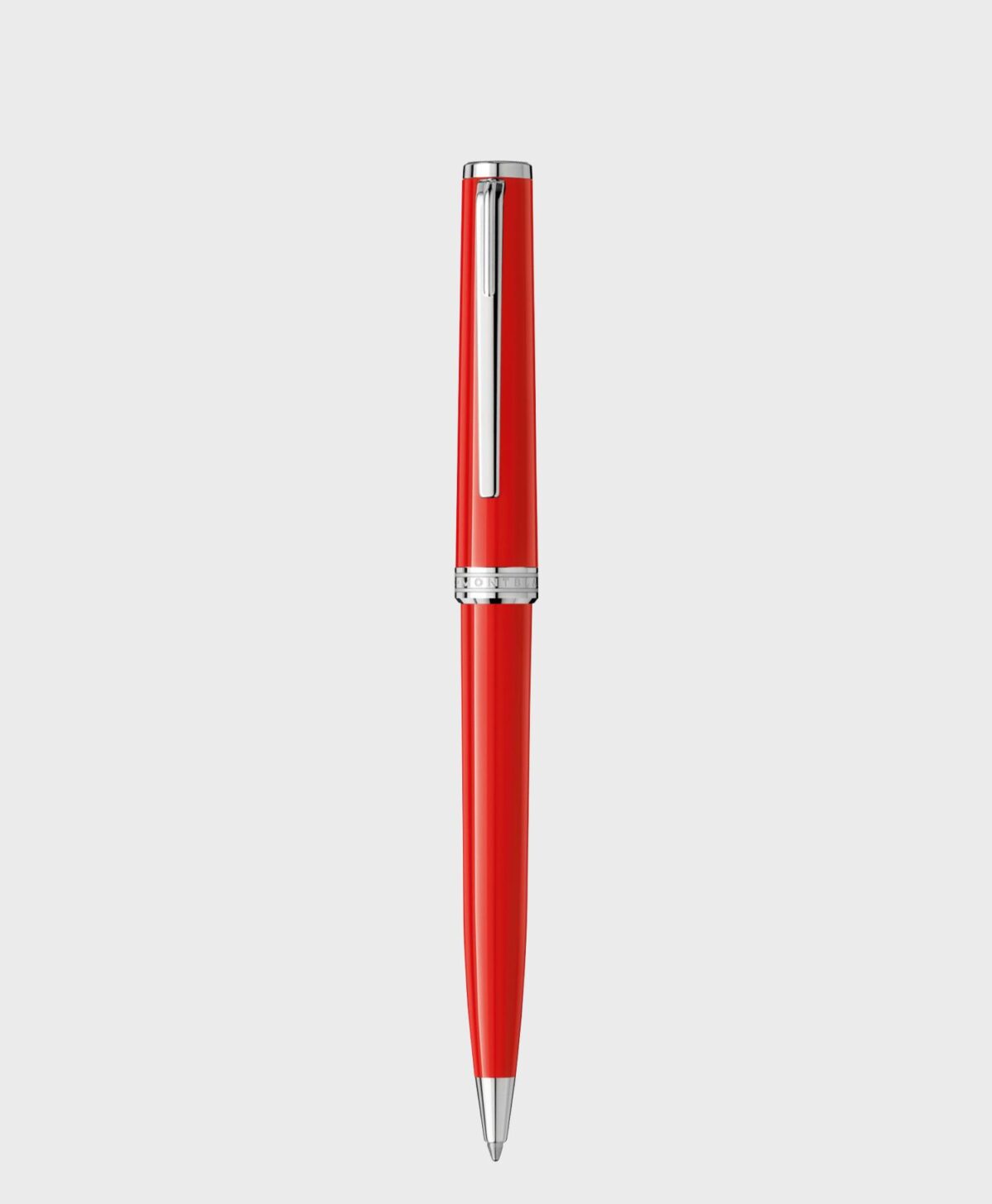 Bút bi Montblanc màu đỏ bản Pix Red Ballpoint Pen MB114814