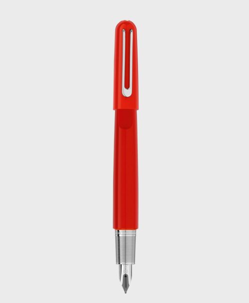 Bút máy Montblanc M (Magnetic) MB-117600 màu đỏ chính hãng / Montblanc M Red Fountain Pen MB117600