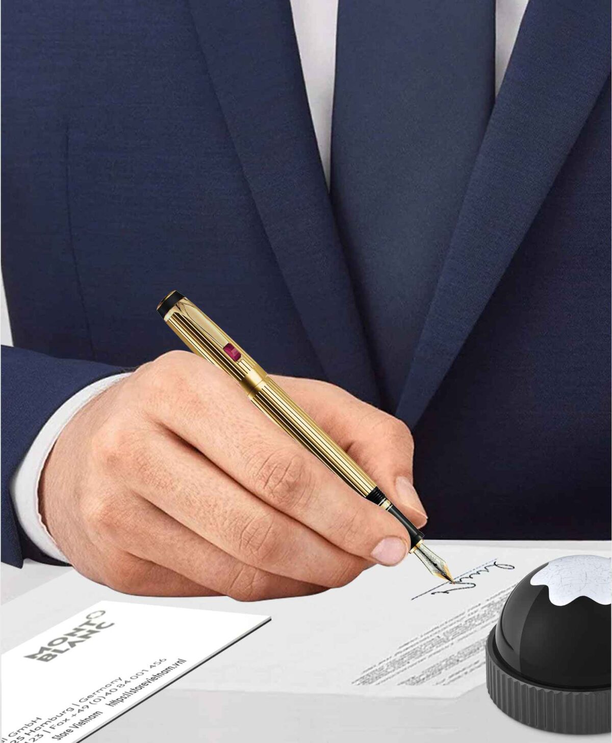 Bút Montblanc Boheme Rouge Fountain Pen 25140 có tốt không?