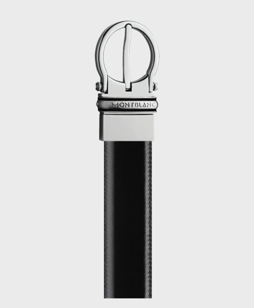 Dây nịt hiệu Montblanc Casual Oval Reversible Leather Belt 105123