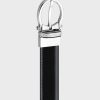 Dây nịt hiệu Montblanc Casual Oval Reversible Leather Belt 105123