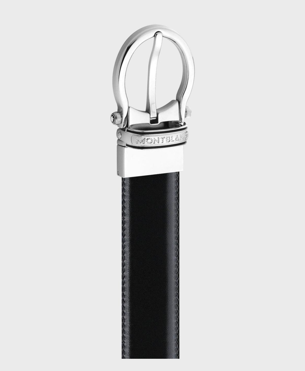 Dây nịt hiệu Montblanc Casual Oval Reversible Leather Belt 105123