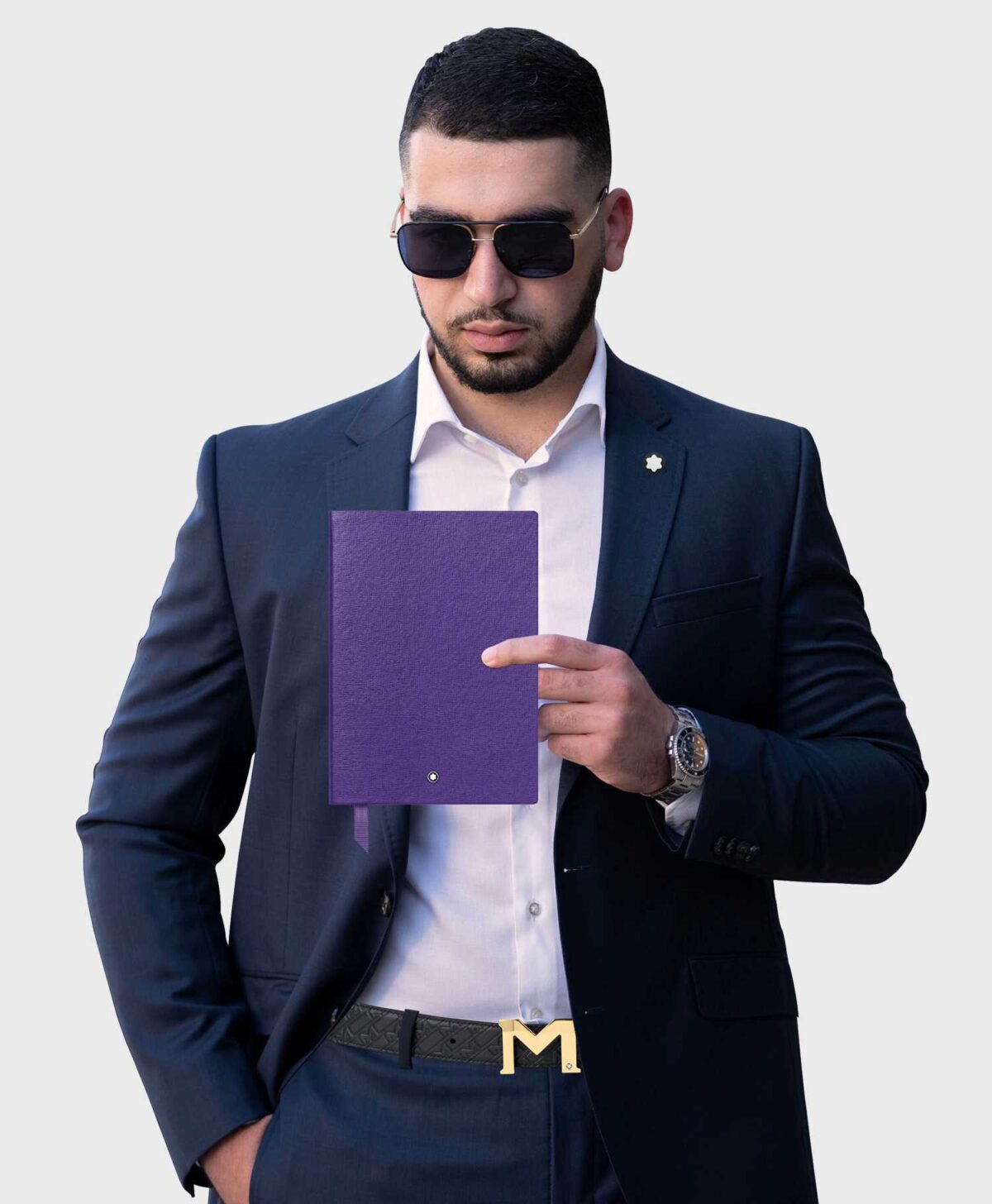 Giá sổ Montblanc Notebook 146 Purple màu tím MB116515 bao nhiêu tiền?