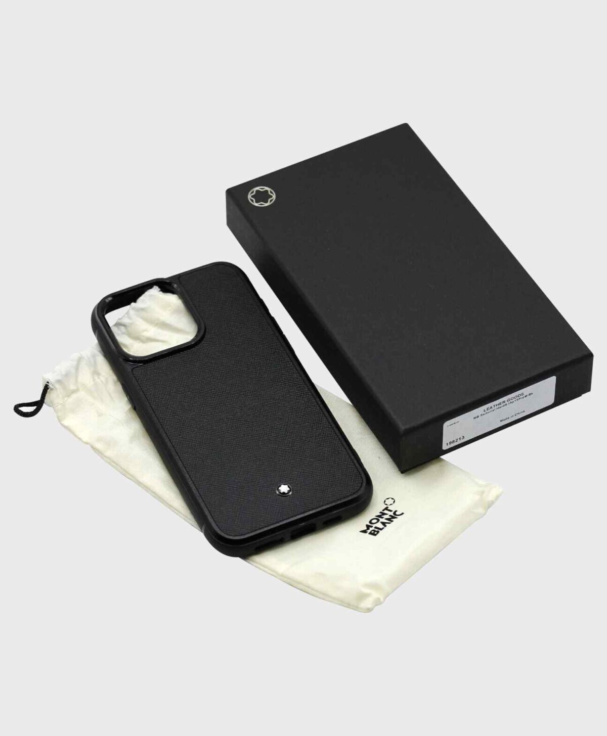 Hộp đựng ốp lưng Montblanc iPhone 15 Pro 198207 chính hãng