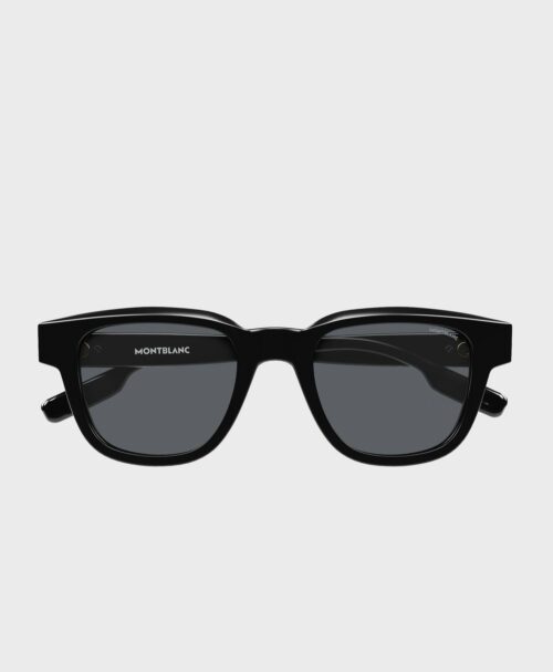 Kính Montblanc MB0175S-001 chính hãng / Montblanc Millennials MB0175S-001 Shiny Black Sunglasses Man