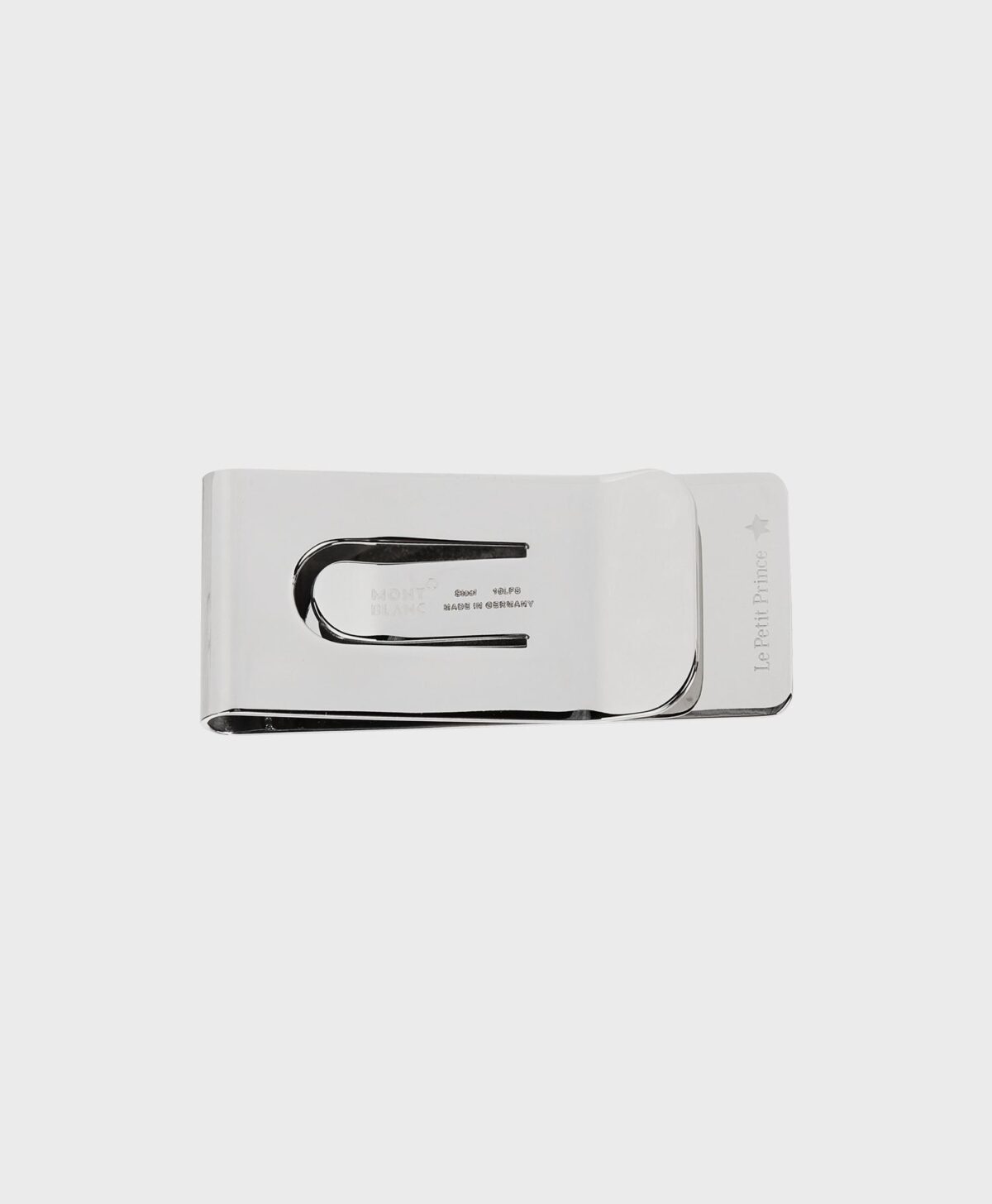 Montblanc 123796 Fermasoldi Acciaio Le Petit Prince Money Clip