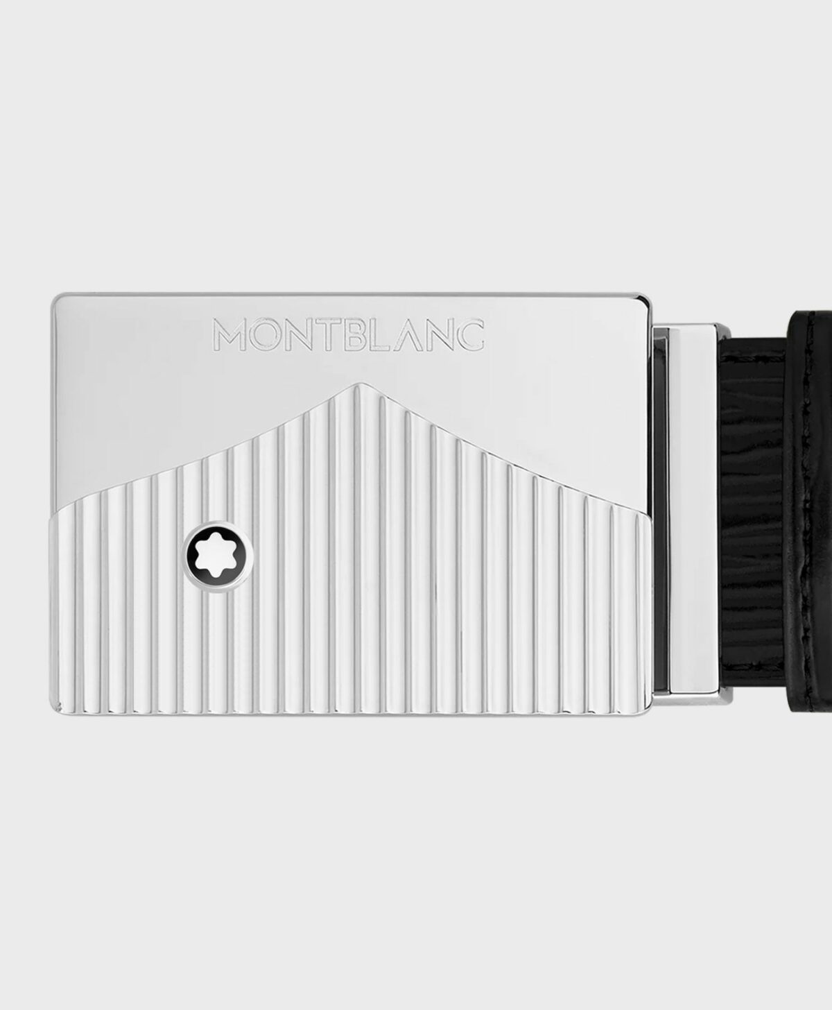 Montblanc Black 35 mm Leather Belt MB199092