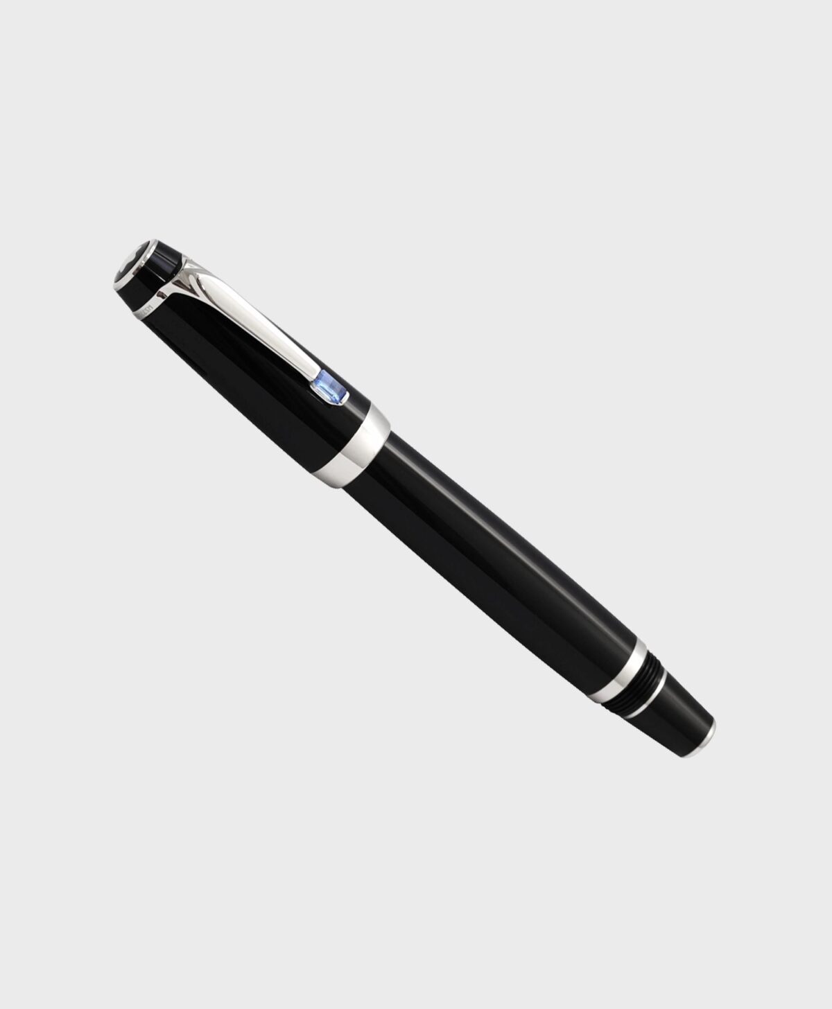 Montblanc Boheme Bleu Black CT Fountain Pen MB5778