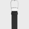 Montblanc Horseshoe Buckle 35mm Reversible Leather Belt MB198634