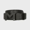 Montblanc M Buckle Embossed Black/Plain Black 35 mm Reversible Leather Belt MB129443