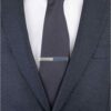 Montblanc Meisterstuck Stainless Steel Blue Insert Tie Bar MB123806