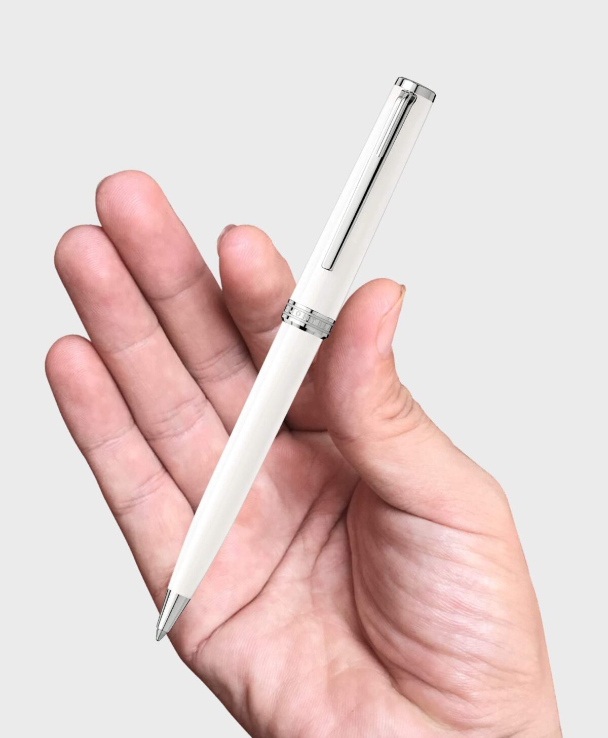 Montblanc PIX White Ballpoint Pen MB132497-MB114806