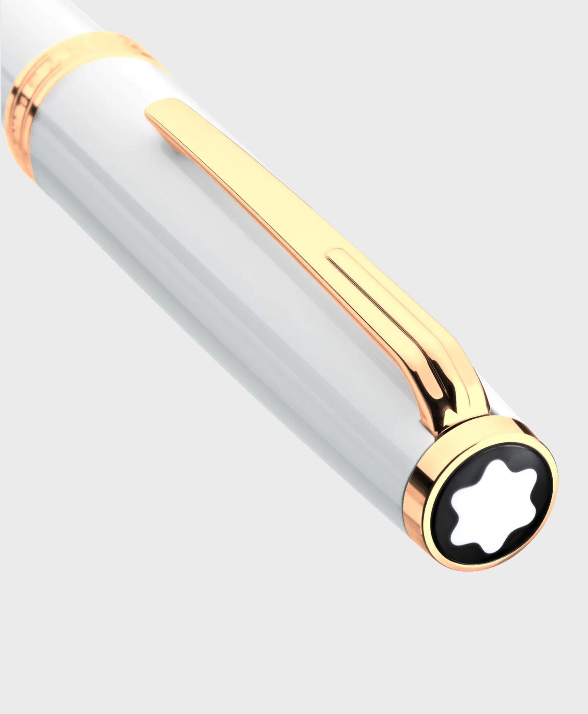 Montblanc Pix White GT Ballpoint Pen MB117659