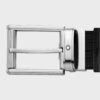 Montblanc Rectangular Roll Cut-to-Size Pin Buckle Leather Belt MB123908