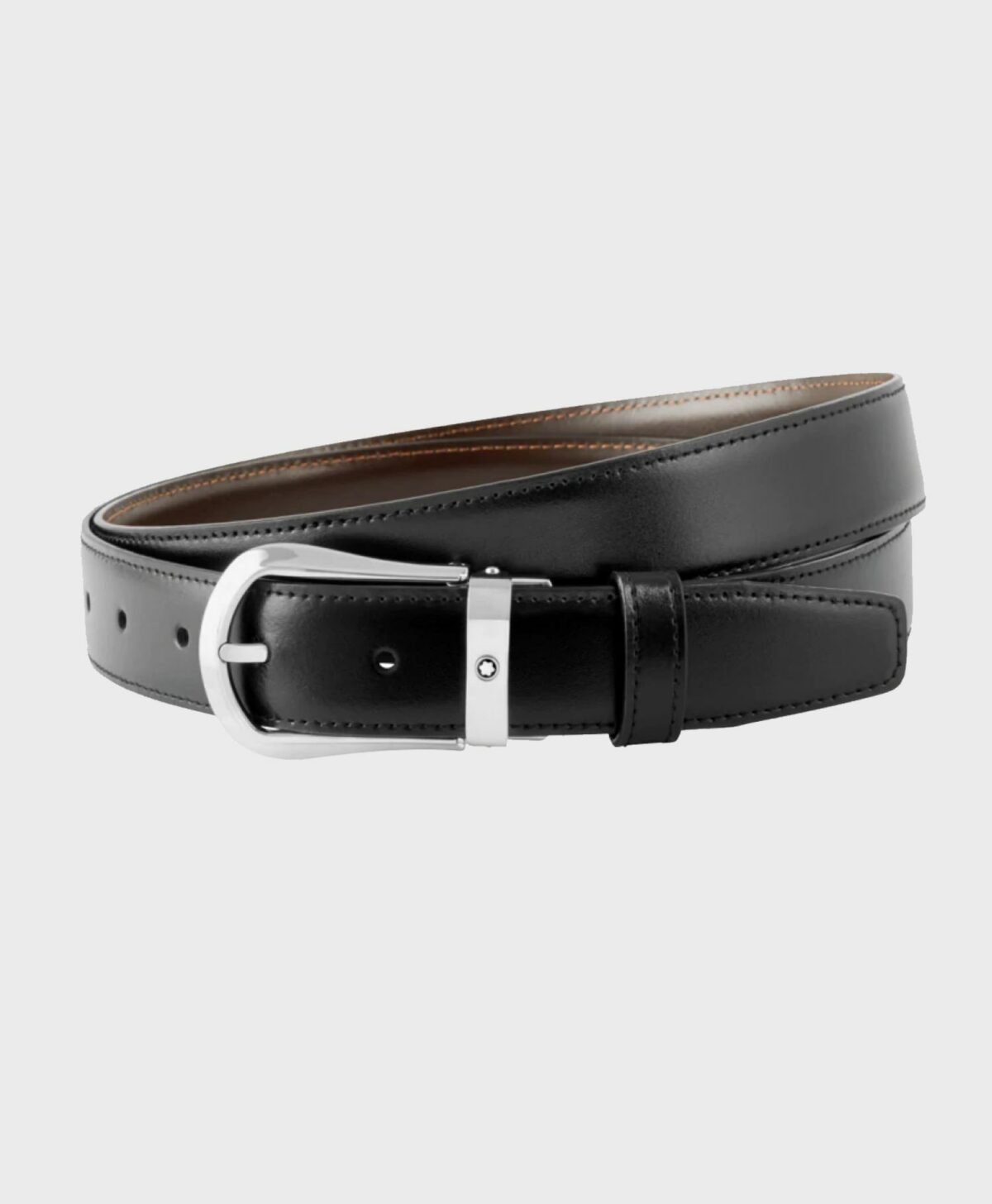 Thắt lưng giá rẻ Montblanc Leather Belt 118425