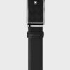 Thắt lưng nam chính hãng Montblanc Black 35 mm Leather Belt 199652