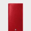 Ví dài Montblanc Meisterstück Long Wallet 15cc MB129682 màu đỏ