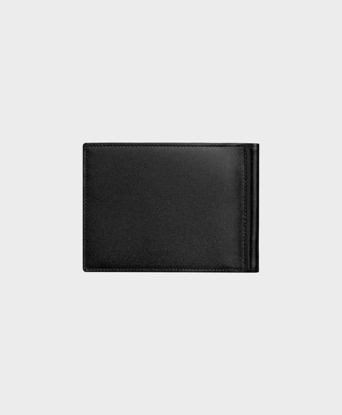 Ví kẹp tiền bằng da Montblanc Wallet 6cc with Money Clip 198313